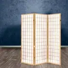 3 Panel Room Divider Screen 131x179cm Natural Privacy Partition Home Decor 3P-NT