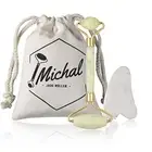 Jade Face Roller + Gua Sha