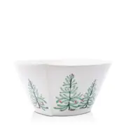 Vietri Lastra Holiday Medium Stacking Serving Bowl