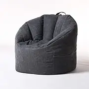 ZLYTQZHGBHD Comfortable Lazy Sofa， Living Room Furniture (Color : Black)