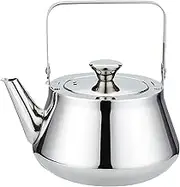 SANQIAHOME 1.5 Liters Stainless Steel teapot with Infuser A Modern, Minimalist Style