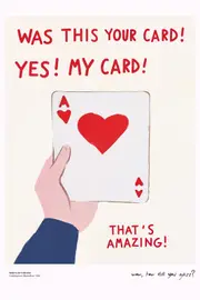 [Namly Design] Poster - Magic Card Trick