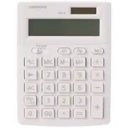 J.Burrows Recycled Desktop 12 Digit Calculator White