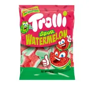 Trolli Sour Watermelon Flavour Gummy Slices 150g