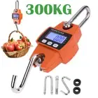 300kg Mini Crane Scale Weight Heavy Duty Hanging Hook Scales Portable Scale New