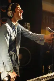 Perry Farrell during Perry Farrell DJ's at Virgin Megastore Union - Old Photo 6
