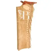 Western leather chap Men| Brown Fringe chap Rodeo chap Cowboy Suede leather Pant