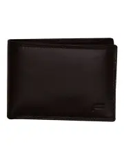 [Futura] Slim Leather Wallet with Rfid Blocking in Brown