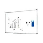 Costway 90x60cm Magnetic Wall Whiteboard Dry Erase Board