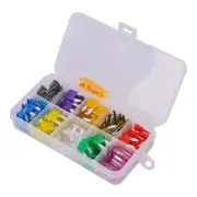 120pcs MINI Blade Fuse Assortment Auto Car Motorcycle SUV FUSES Kit APM ATM
