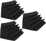 NULYLU 3pcs Low Frequency Sound Absorbing Panels High Density Acoustic Diffuser Theaters Ktvs and Recording Easy Installation with Design Premium Soundproofing Material