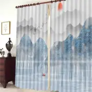 Hills Accepts Blood 3D Curtain Blockout Photo Printing Curtains Drape Fabric