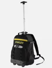 New Stanley STST83307-1 Fabric Tool Backpack 22"x13"x8" - 30 Lbs, ON WHEELS