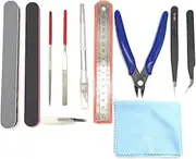 Model Making Tool Kit Gundum Craft Tools Set 11 pcs Hobby Building Repairing Fixing Tool