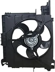 Car Radiator Smart Car Fortwo 451 Radiator Cooling Fan Motor Assembly 0002009323 Radiator