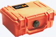 Orange Pelican ™ 1150 case fits GoPro Hero 10 9 8 7 6 6 5 4 wrench & nameplate