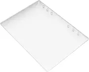 LALAFINA Versatile Frosted Acrylic Journal Binder Planner Notebook Cover Reusable Stylish for School Office