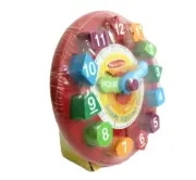 Melissa and Doug Shape Sorting Clock Wooden Educational Toy Sealed