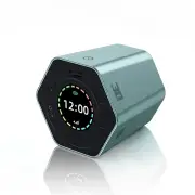 Hexagon Digital Clock Timer Magnet Cube Timer Kitchen Hexagon Flip Timer for Study Cooking Training Easy to Use Magnetic