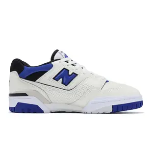 New Balance 休閒鞋 550 男鞋 女鞋 藍 白 復古 皮革 低筒 NB 紐巴倫 BB550VTA-D