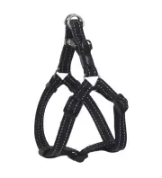 Rogz Classic Step-In Reflective Dog Harness Black Medium
