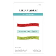 Spellbinders Etched Dies From Handmade Holidays Handmade Sentiments