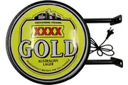 XXXX Gold Lager Beer Bar Lighting Wall Sign Light LED
