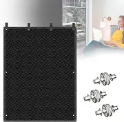 Soundproof Blanket Sound Deadening 48" x 78", Heavy Duty Sound Dampening Curtains Acoustic Noise Reducing Moving Blanket with Grommets, Ideal for Doors, Windows, Furniture, Black