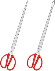 Toasis Stainless Steel Crabbing Tongs for Live Crabs Eels (Mixed-2pack)