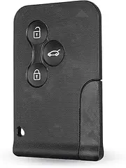 FLJKCT 3 Button Remote Smart Key Protective Shell,for Renault Megane II Scenic II Grand Scenic 2003-2008