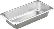 CONGARTENO Stainless Steel Butter Holder Thickened Square Food Container for Meat Vegetables Corrosion Resistant Ergonomic Design Lightweight Portable Silver