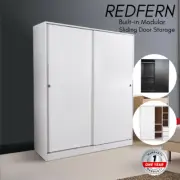 Priceworth Redfern Builtin Modular 1600 Sliding Door Storage Organizer Storage