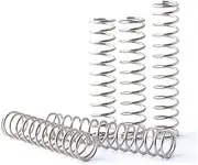 10PCS 0.9mm Wire Diameter Compression Spring 304 Stainless Steel Pressure Spring Return Spring 5-8mm Outside Diameter L=10-50mm(50mm,0.9x5mm)