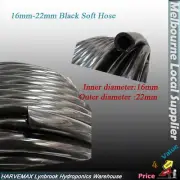 Soft Hose Black 16/22mm Hose for Aquarium Hydroponic DIY DWC System 16mm Hose