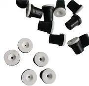 Blasting Tips 2/2.5/3/3.5mm Sand Blasting Nozzle of 5gallon Sand Blast Pot Blasting Gun Spraying Sandblaster Nozzles(5pcs,2mm Hole Diameter)