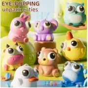 Pop Eye Squeeze Cartoon Animal Sensory Toys Fun Novetly Fidget Stress