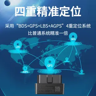 【現貨+免運】防盜器途強gps定位器汽車微型OBD車載定位儀車輛防盜錄音迷你跟追蹤器