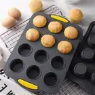 Silicone Mini Muffin Pan Versatile Use Easy To Clean Freezer Safe Microwave Safe
