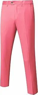 [YND] Men's Business Suit Pants Slim Fit Flex Flat Front Pant