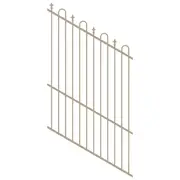 ProtectorAl 350 - 1200 x 1800mm Paperbark Raked 16-30º Loop And Spear Top Pool Fence Panel