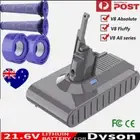 9.5Ah Battery/Filter for Dyson V8 Animal SV10 V8 Absolute V8 Motorhead Vacuum AU