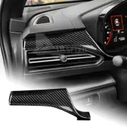 For Subaru Crosstrek 2024 Black Driver Side Dashboard REAL HARD Carbon Fiber (for: Subaru)