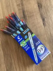 Pilot BEGREEN B2P( BOTTLE 2 PEN )Rollerball 0.7mm Gel Pen, RED (BOX 10)BRAND NEW