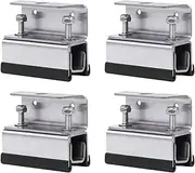 Solar Panel Mounting Brackets,4X Photovoltaic Panel Mounting Brackets - Stainless Steel Photovoltaic Stand for Camping Trailer Yacht Wall Boat RV Roof