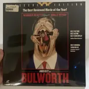 Bulworth Laserdisc Widescreen Edition Warren Beatty Halle Berry 1999 NEW-SEALED
