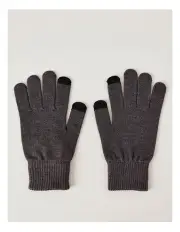[Blaq] Essential Knitted Glove in Grey