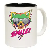Red Panda Smile Retro Animal Mug Cup