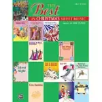 THE BEST IN CHRISTMAS SHEET MUSIC: EASY PIANO