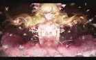 Anime blonde pink dress girls fantasy girl frontal Playmat Game Mat Desk