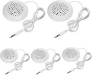 5pcs Pillow Speaker Under Pillow Speaker for Sleep 3.5mm Mini Stereo Speaker
